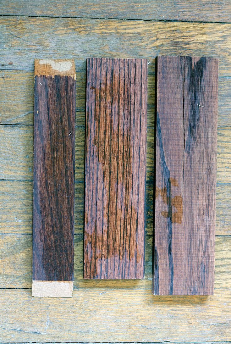 Wooden Shelf Bracket Cuts for Reclaimed Wood Shelf DIY