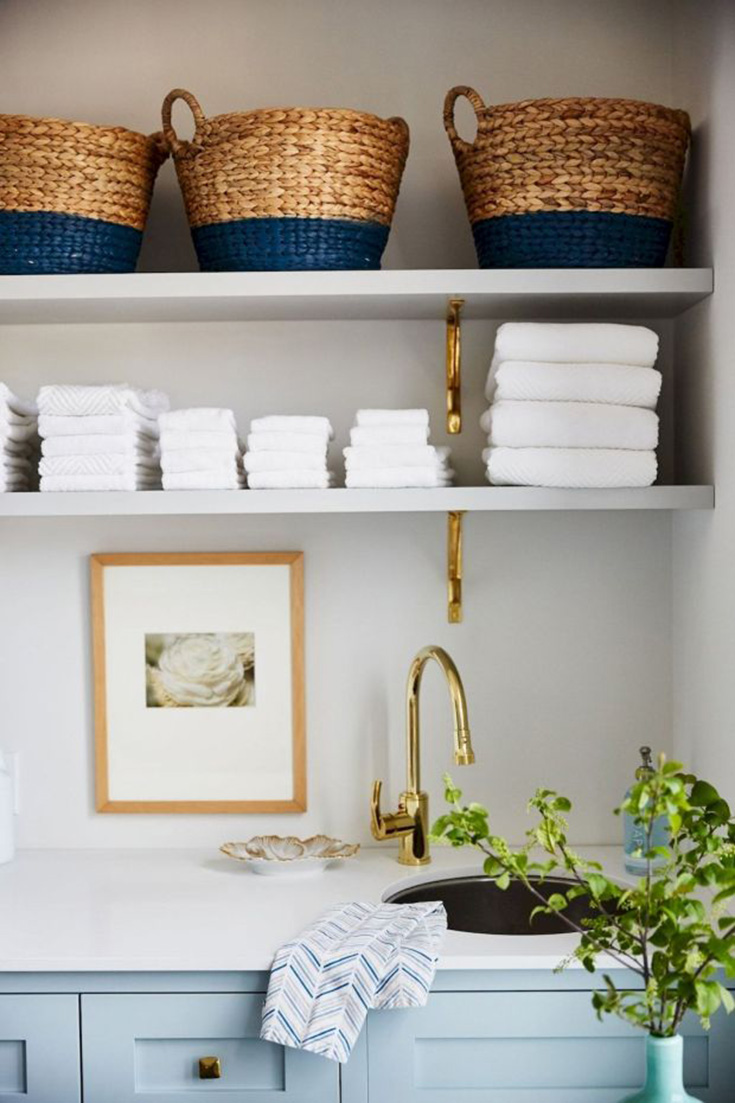 Modern Farmhouse Laundry Room.