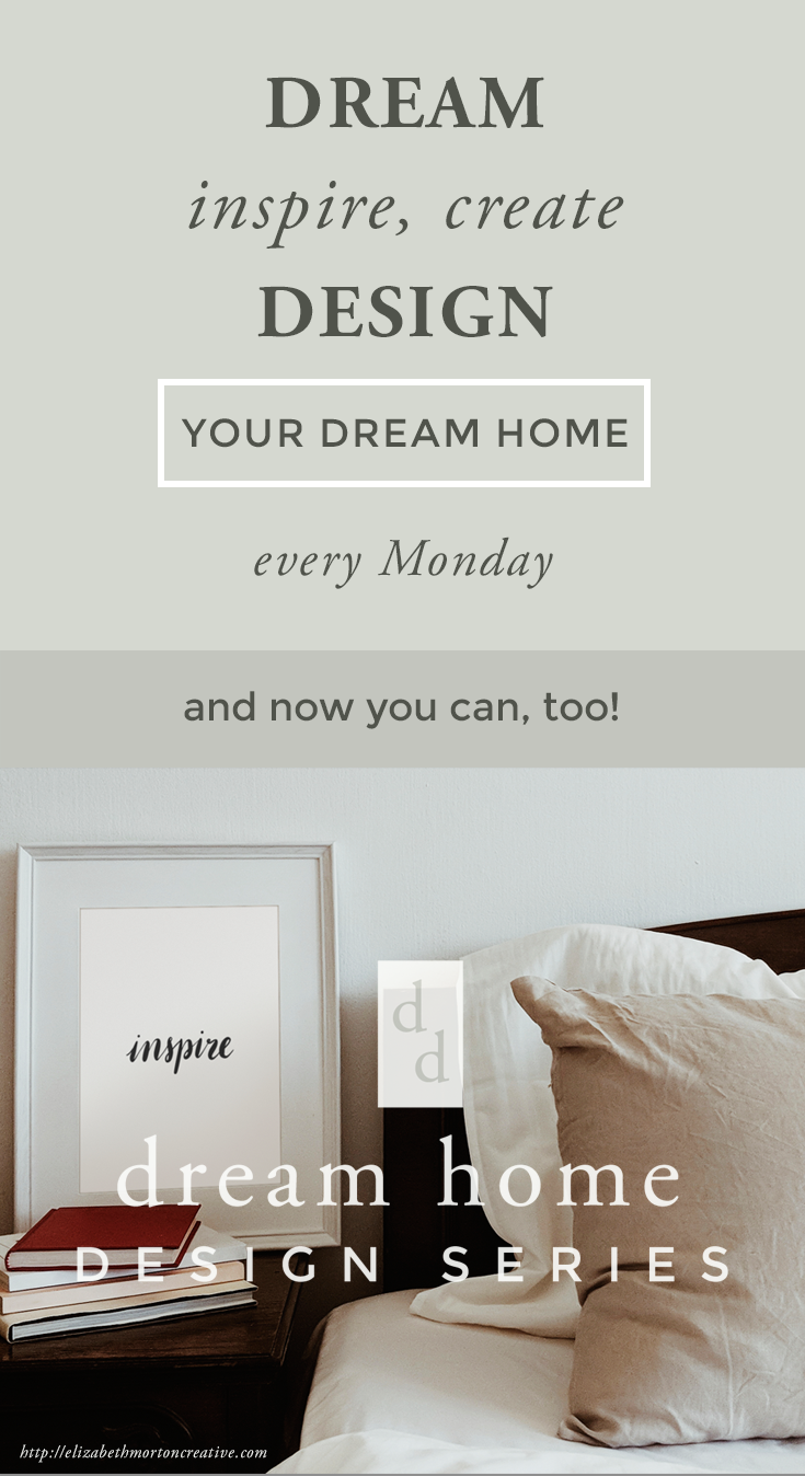 Dream Home Design Series. Stop by for more details and thanks for sharing!