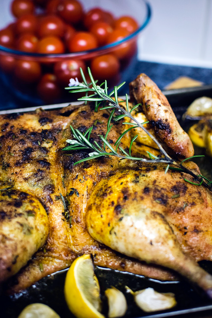 Here is an easy weeknight dinner. A whole chicken cooked in the slow cooker. Thanks for sharing!