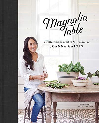 The Magnolia Table by Joanna Gaines. Wonderful book of recipes! Thanks for sharing.