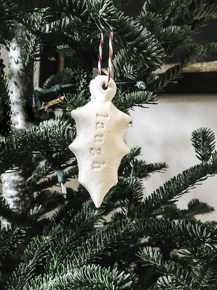 DIY Salt Dough ornaments. Homemade ornaments, an easy project for kids.