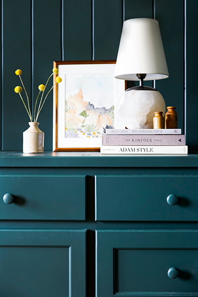 dark green paint bedroom