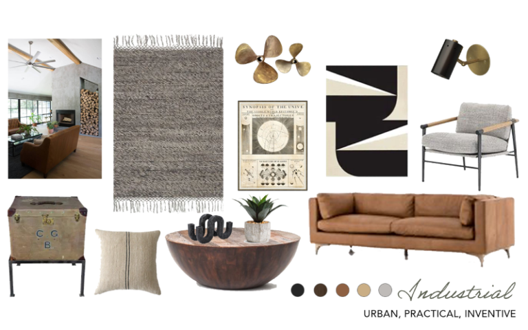 Industrial Decorating Style - EM Creative Co 2023