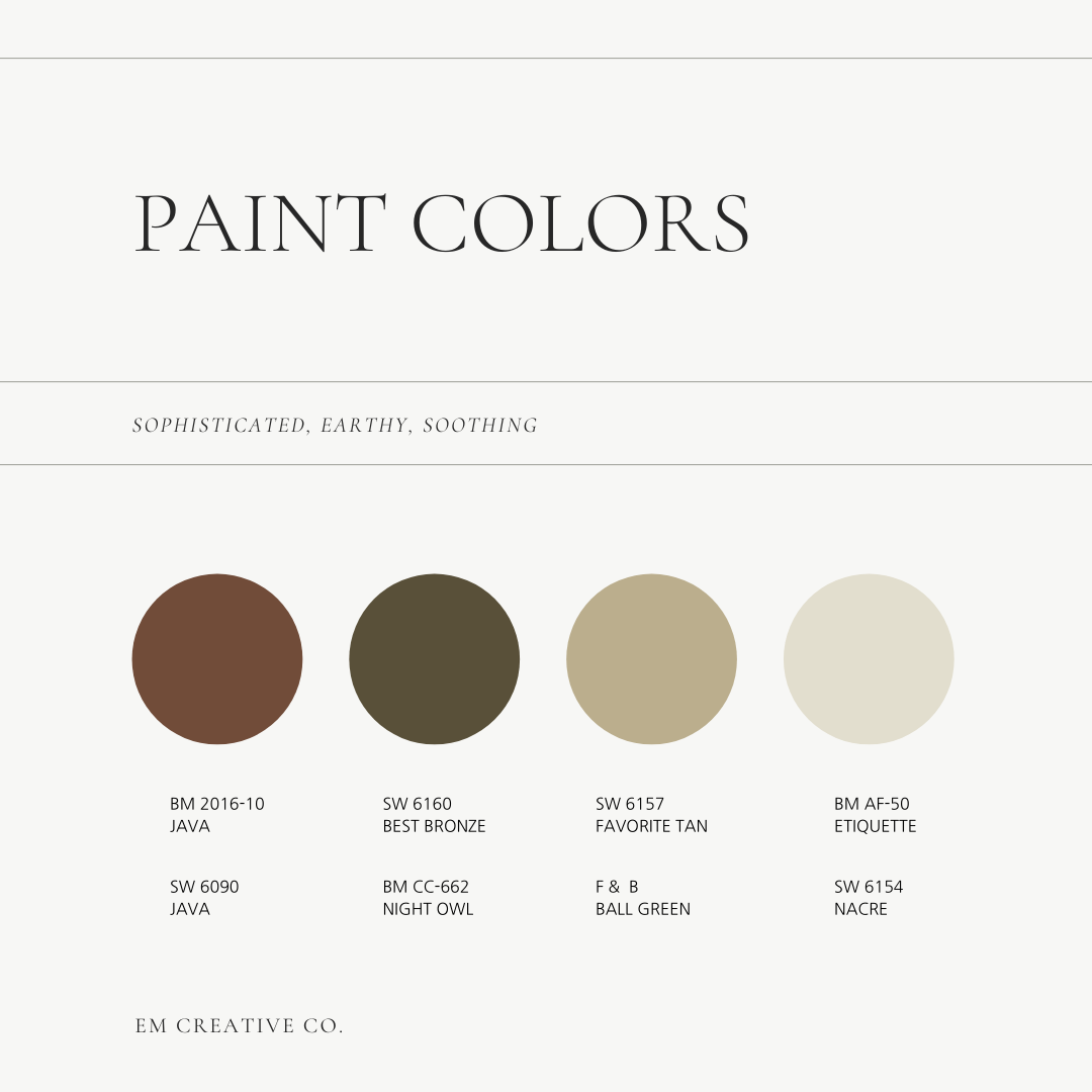 MY FAVORITE TAUPE PAINT COLORS