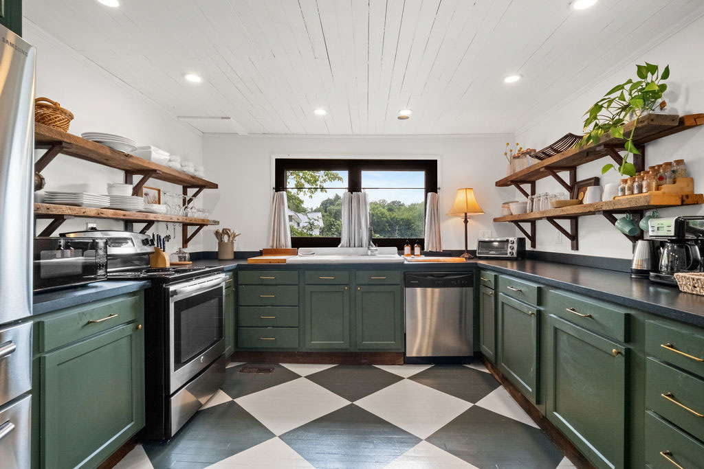 The Downtown Bungalow kitchen today