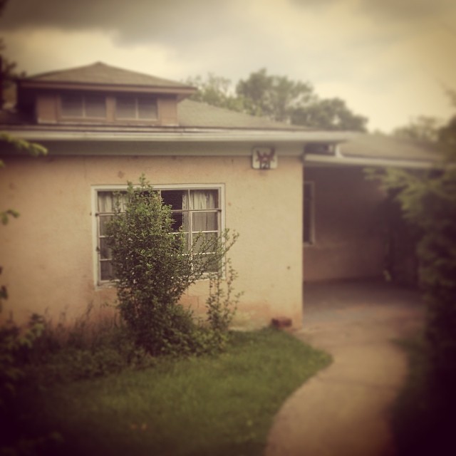 Downtown Bungalow renovation on Instagram, May 30, 2014