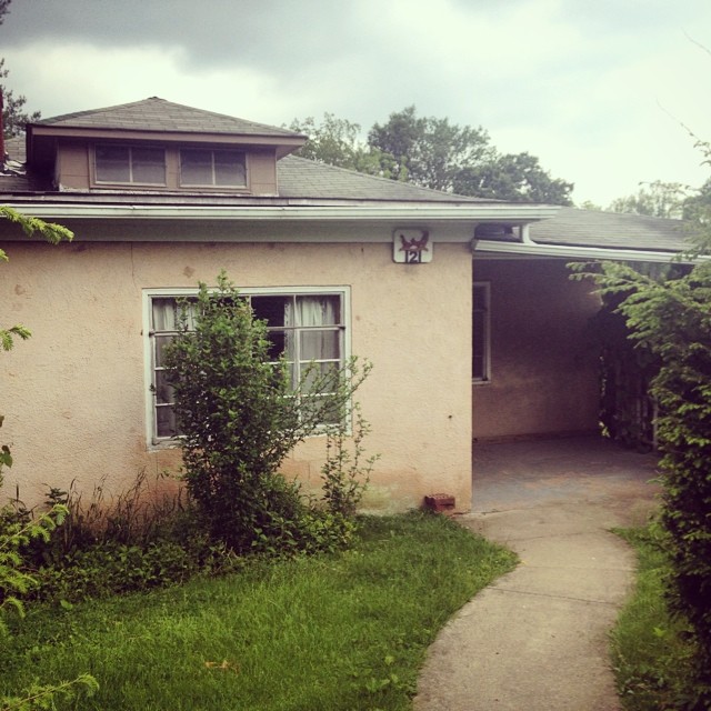 Downtown Bungalow renovation on Instagram, June 6, 2014