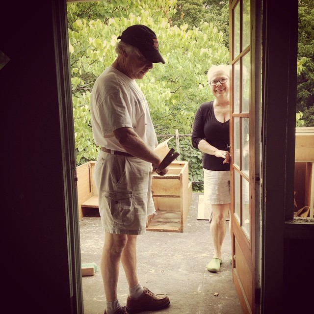 Downtown Bungalow renovation on Instagram, August 19, 2014