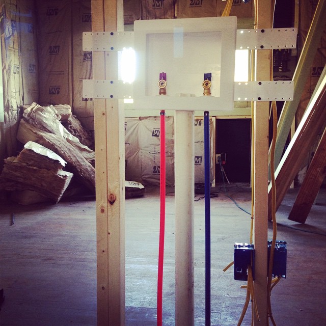 Downtown Bungalow renovation on Instagram, October 25, 2014