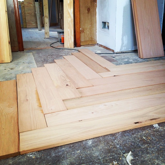 Downtown Bungalow renovation on Instagram, February 20, 2015