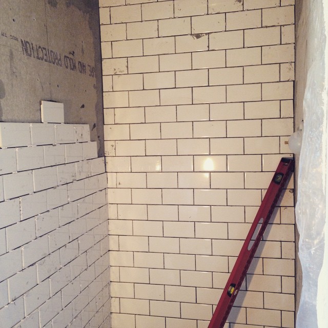 Downtown Bungalow renovation on Instagram, March 15, 2015