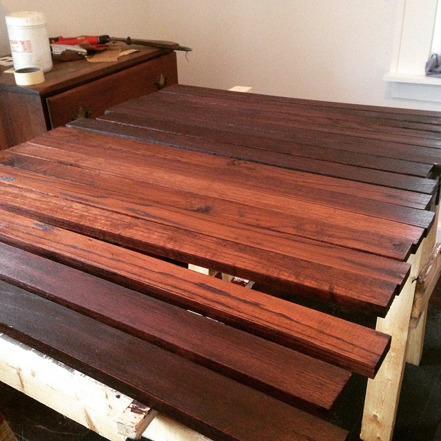 Downtown Bungalow renovation on Instagram, April 25, 2015