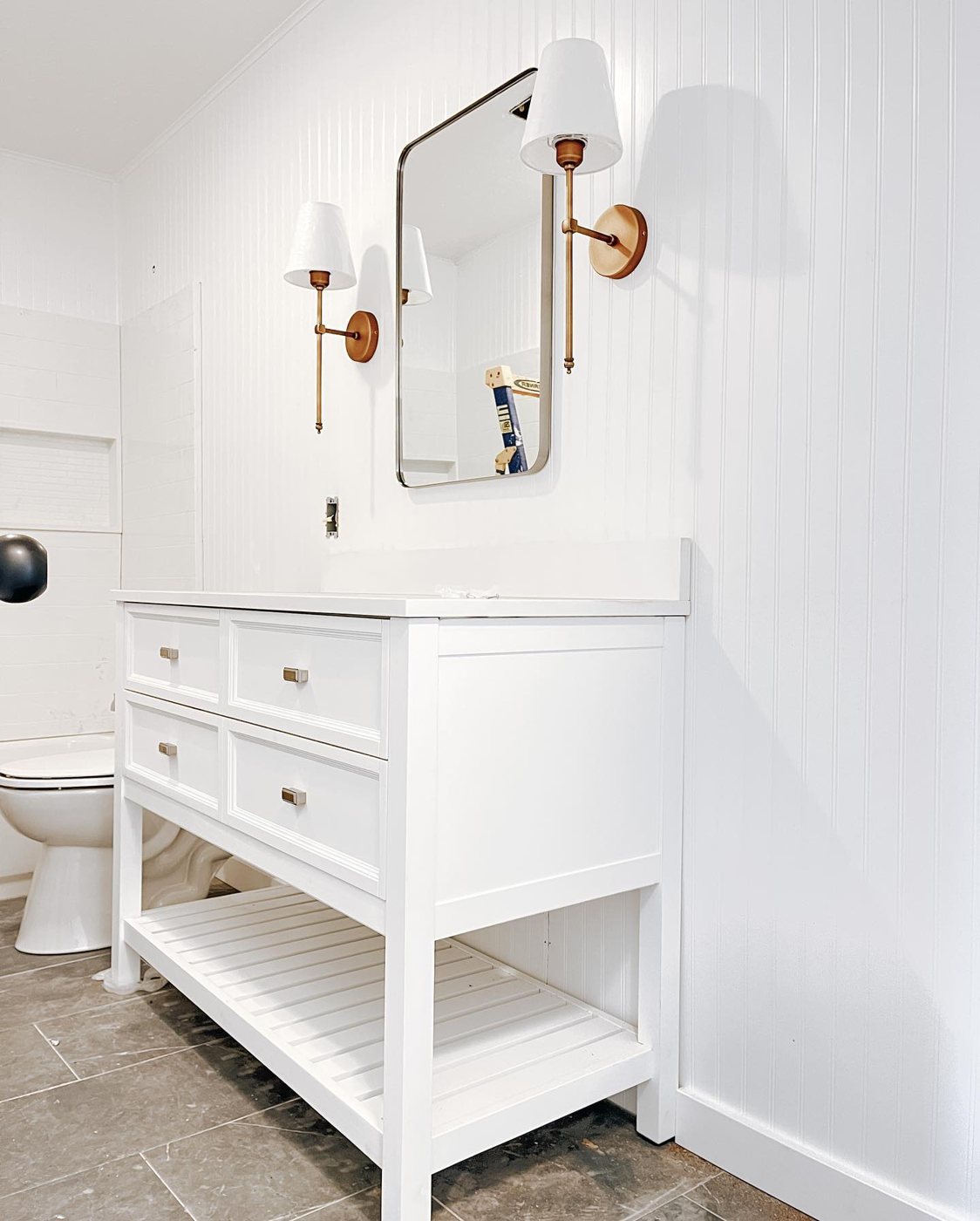 Woodbridge renovation on Instagram, February 16, 2022